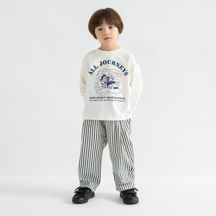 【WEB限定/DRC】アソートグラフィック長袖Tシャツ | ブランシェス | 詳細画像11 