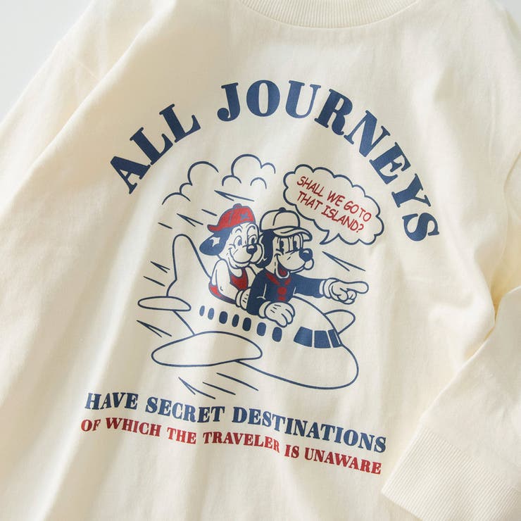 【WEB限定/DRC】アソートグラフィック長袖Tシャツ | ブランシェス | 詳細画像15 