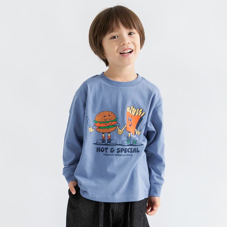 【WEB限定/DRC】アソートグラフィック長袖Tシャツ | ブランシェス | 詳細画像48 