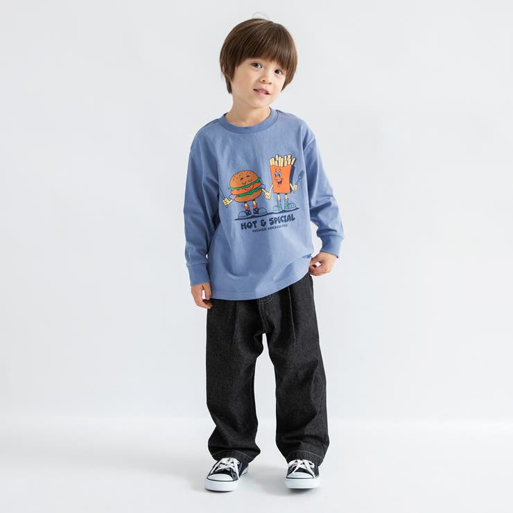 【WEB限定/DRC】アソートグラフィック長袖Tシャツ | ブランシェス | 詳細画像49 