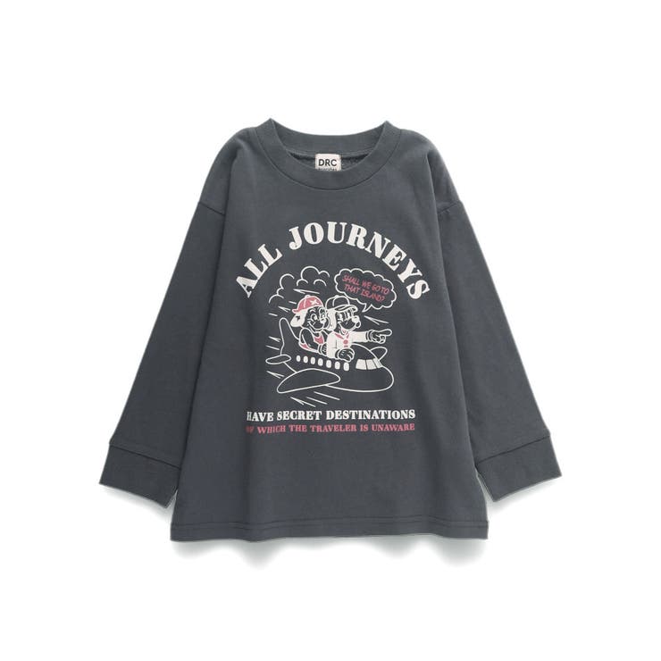 【WEB限定/DRC】アソートグラフィック長袖Tシャツ | ブランシェス | 詳細画像55 