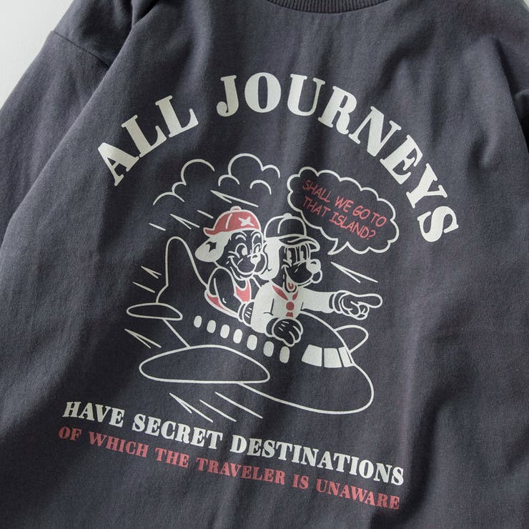 【WEB限定/DRC】アソートグラフィック長袖Tシャツ | ブランシェス | 詳細画像60 