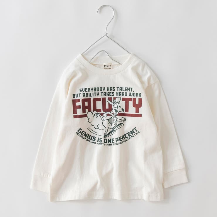 03_オフ白_カンガルー | 【WEB限定/DRC】アソートグラフィック長袖Tシャツ | ブランシェス