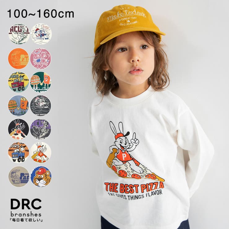【DRC】アソートグラフィック長袖Tシャツ 男の子 女の子 | ブランシェス | 詳細画像1 