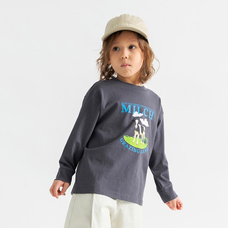 【WEB限定 DRC】アソート転写グラフィック長袖Tシャツ キッズ | ブランシェス | 詳細画像43 