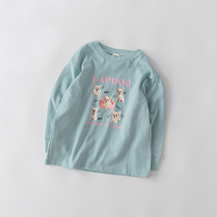 67:ライトグリーン | 【WEB限定 DRC】アソート転写グラフィック長袖Tシャツ キッズ | ブランシェス