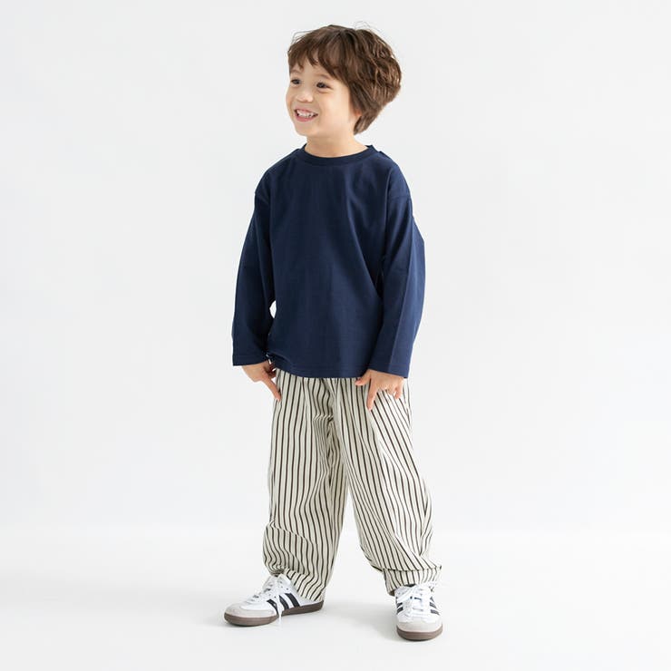 【WEB限定/DRC】無地・ボーダー長袖Tシャツ | ブランシェス | 詳細画像12 