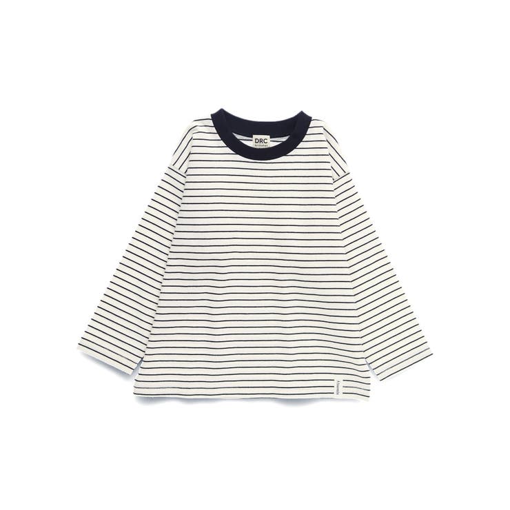 【WEB限定/DRC】無地・ボーダー長袖Tシャツ | ブランシェス | 詳細画像2 