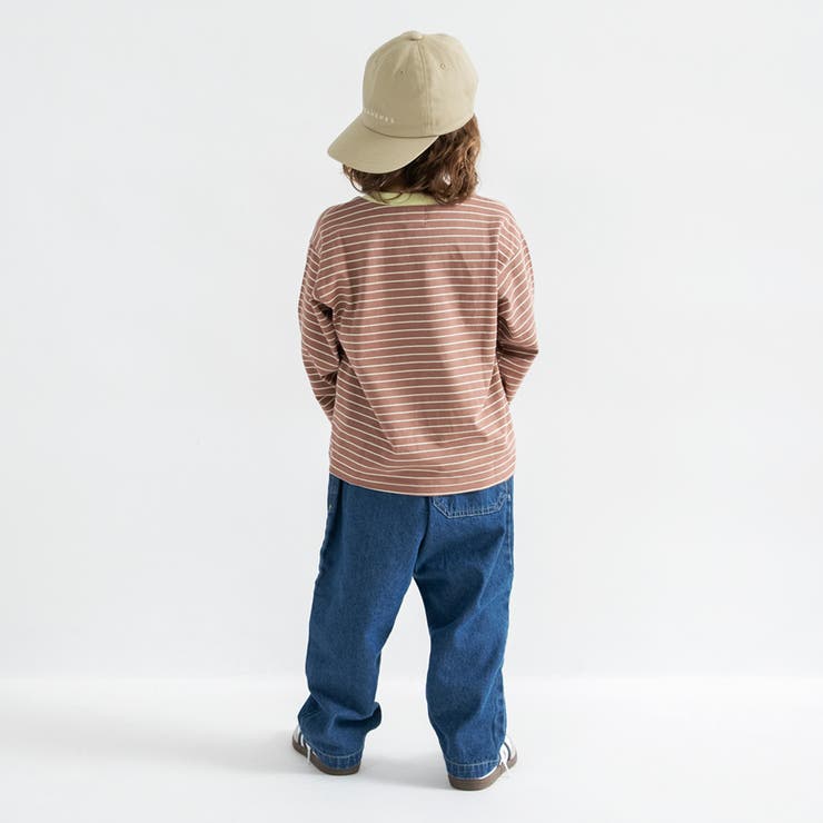 【WEB限定/DRC】無地・ボーダー長袖Tシャツ | ブランシェス | 詳細画像38 