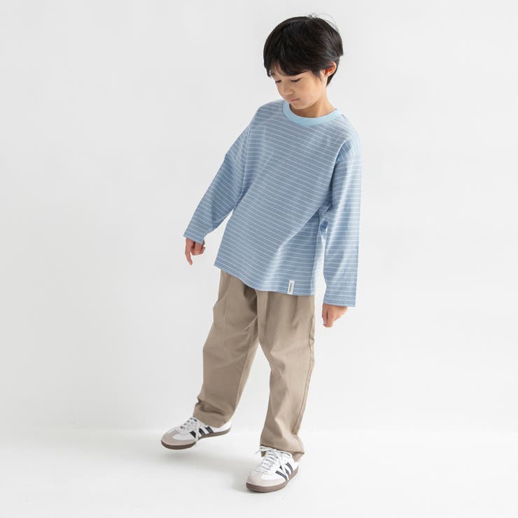 【WEB限定/DRC】無地・ボーダー長袖Tシャツ | ブランシェス | 詳細画像50 