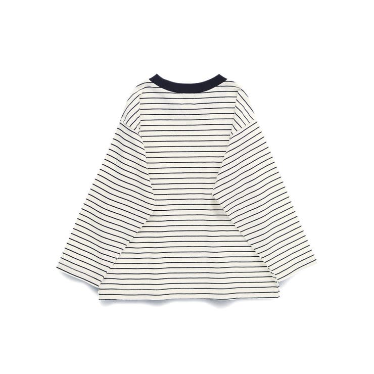 【WEB限定/DRC】無地・ボーダー長袖Tシャツ | ブランシェス | 詳細画像8 