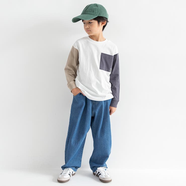 【WEB限定/DRC】ポケット長袖Tシャツ | ブランシェス | 詳細画像26 