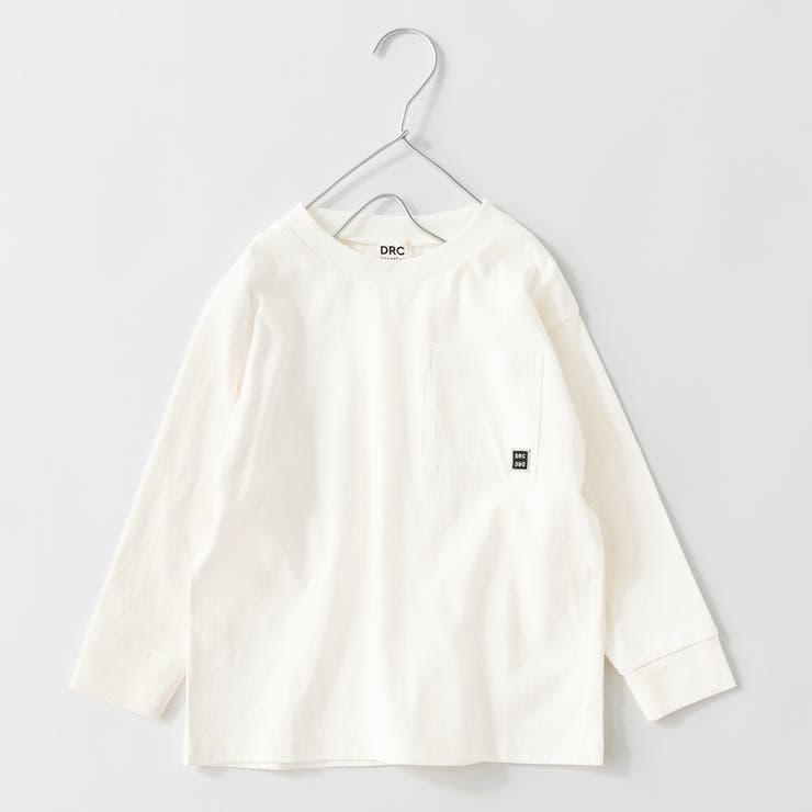 03_オフホワイト | 【WEB限定/DRC】ポケット長袖Tシャツ | ブランシェス