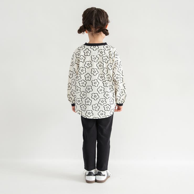 【WEB限定/DRC】総柄長袖Tシャツ/キッズ/女の子/男の子/150cm | ブランシェス | 詳細画像6 