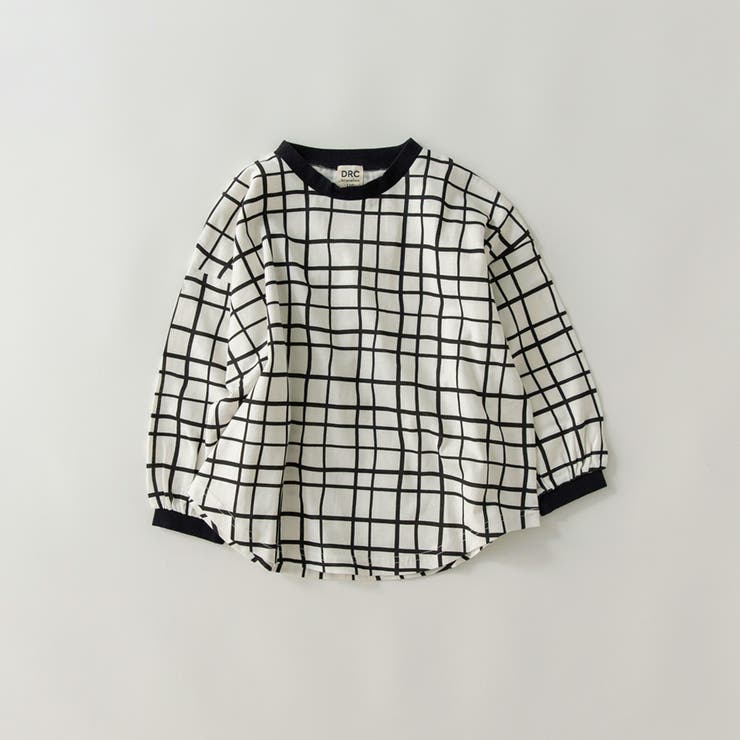 85:ブラック | 【WEB限定/DRC】総柄長袖Tシャツ/キッズ/女の子/男の子/150cm | ブランシェス