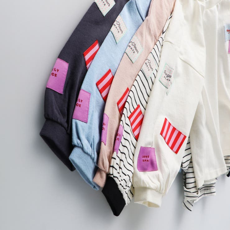 【WEB限定/DRC】ワッペン長袖Tシャツ/キッズ/女の子/150cm | ブランシェス | 詳細画像11 