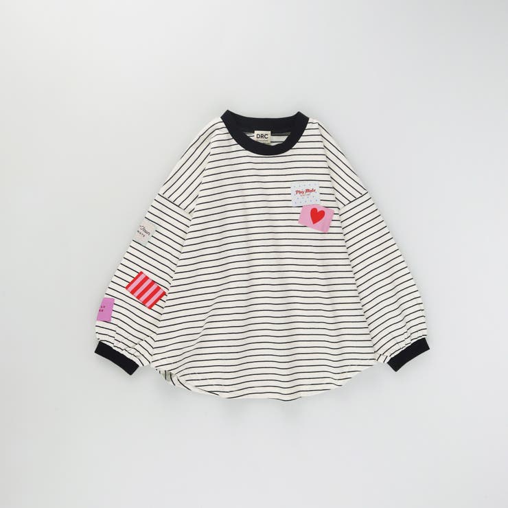 【WEB限定/DRC】ワッペン長袖Tシャツ/キッズ/女の子/150cm | ブランシェス | 詳細画像22 