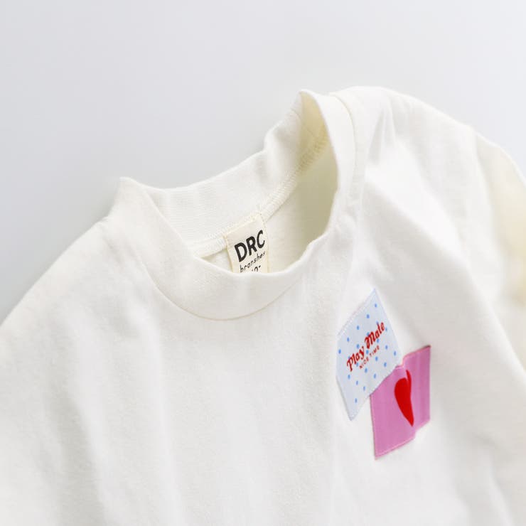【WEB限定/DRC】ワッペン長袖Tシャツ/キッズ/女の子/150cm | ブランシェス | 詳細画像9 