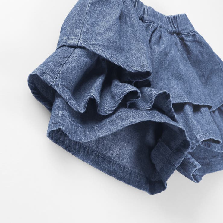 【WEB限定 DRC】デニム フリル | ブランシェス | 詳細画像11 