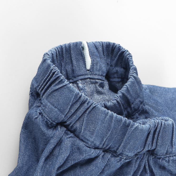 【WEB限定 DRC】デニム フリル | ブランシェス | 詳細画像9 