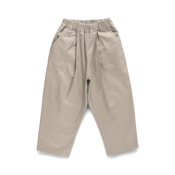 【WEB限定/DRC】オーバータックツイルロングパンツ | ブランシェス | 詳細画像2 