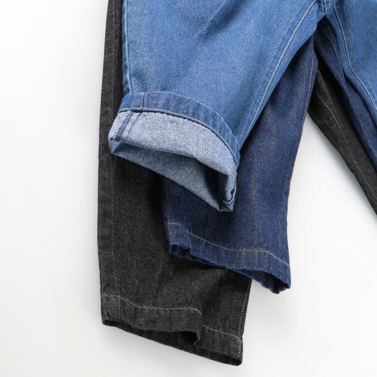 【WEB限定/DRC】オーバータックデニムロングパンツ | ブランシェス | 詳細画像10 