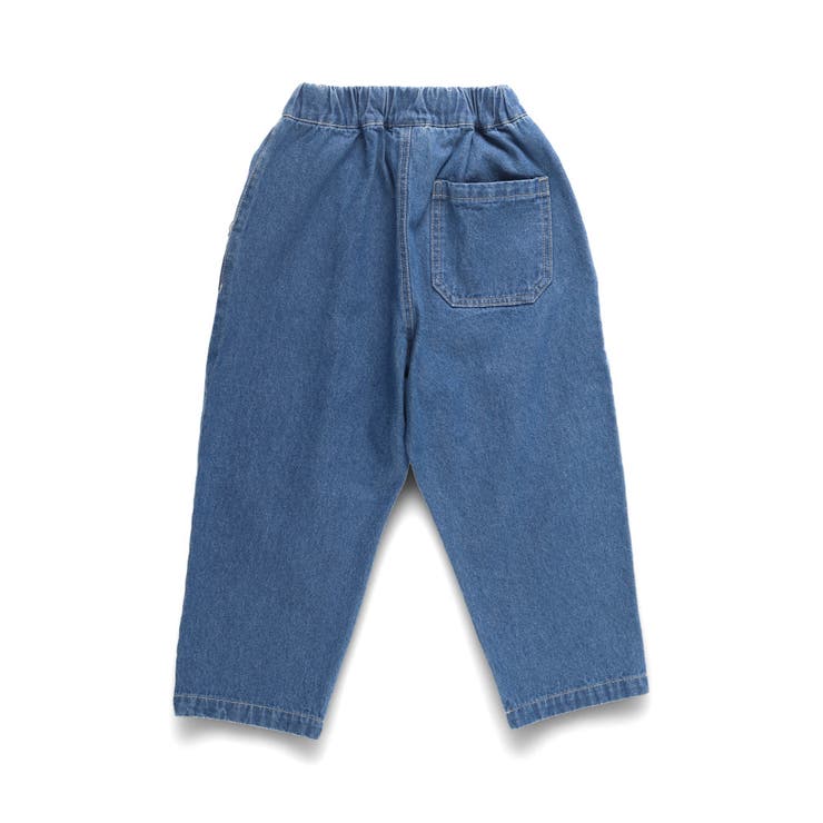 【WEB限定/DRC】オーバータックデニムロングパンツ | ブランシェス | 詳細画像12 