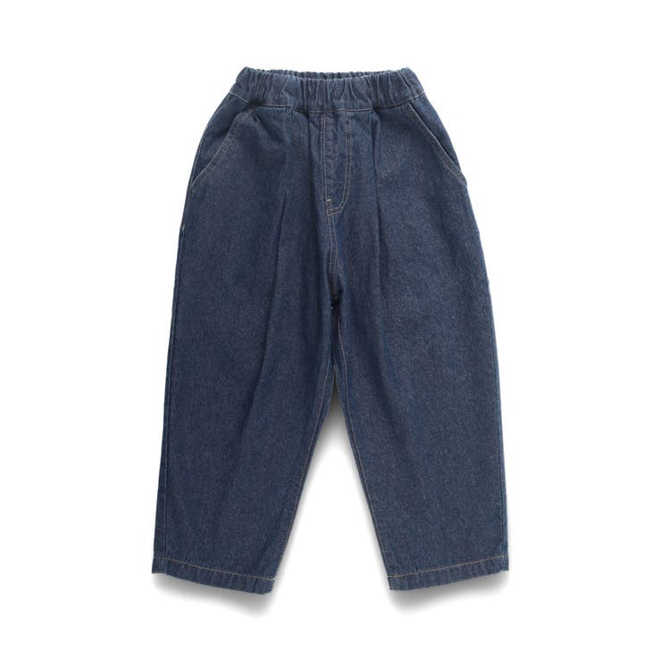 【WEB限定/DRC】オーバータックデニムロングパンツ | ブランシェス | 詳細画像13 