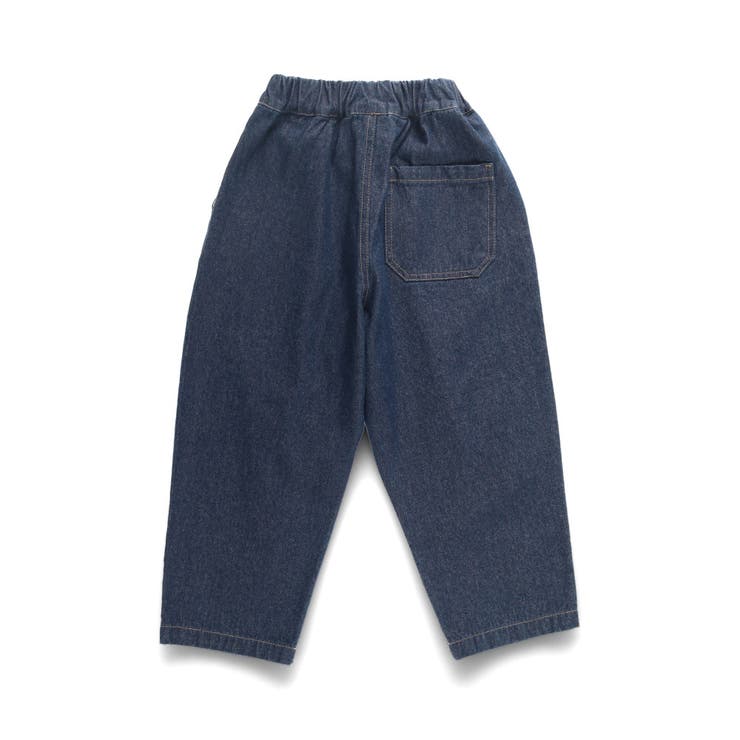 【WEB限定/DRC】オーバータックデニムロングパンツ | ブランシェス | 詳細画像19 