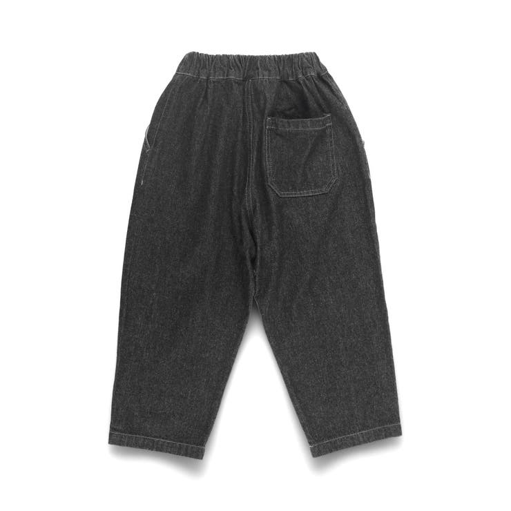 【WEB限定/DRC】オーバータックデニムロングパンツ | ブランシェス | 詳細画像26 