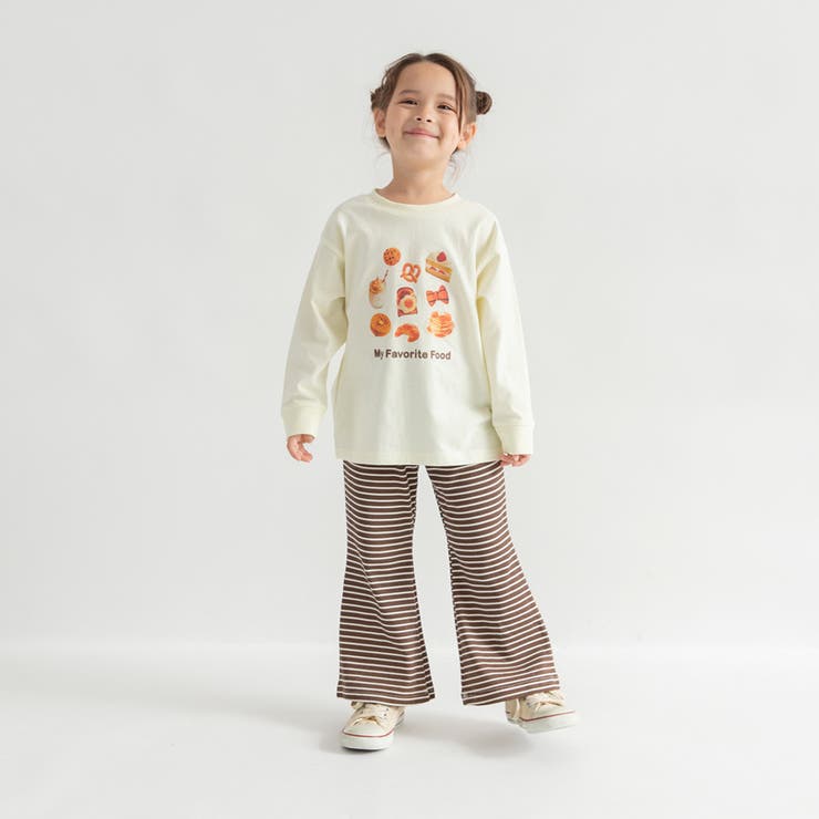 【WEB限定/DRC】リブフレアパンツ | ブランシェス | 詳細画像23 