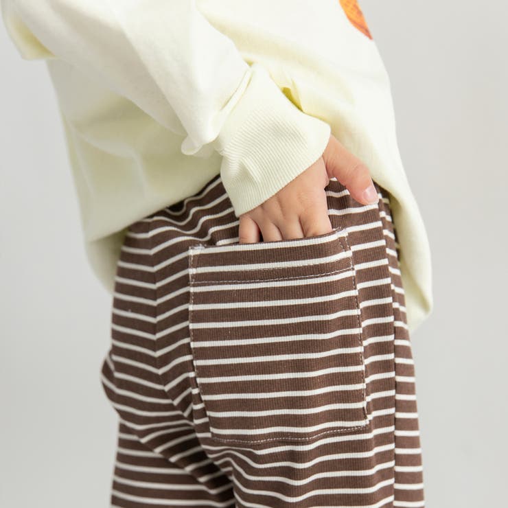 【WEB限定/DRC】リブフレアパンツ | ブランシェス | 詳細画像28 