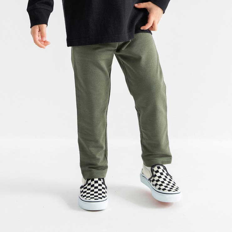 62_カーキ | 【WEB限定/DRC】カットソーロングパンツ | ブランシェス