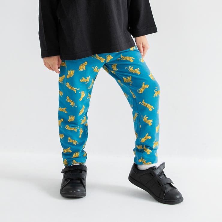 91_ターコイズB_トラ | 【WEB限定/DRC】カットソーロングパンツ | ブランシェス