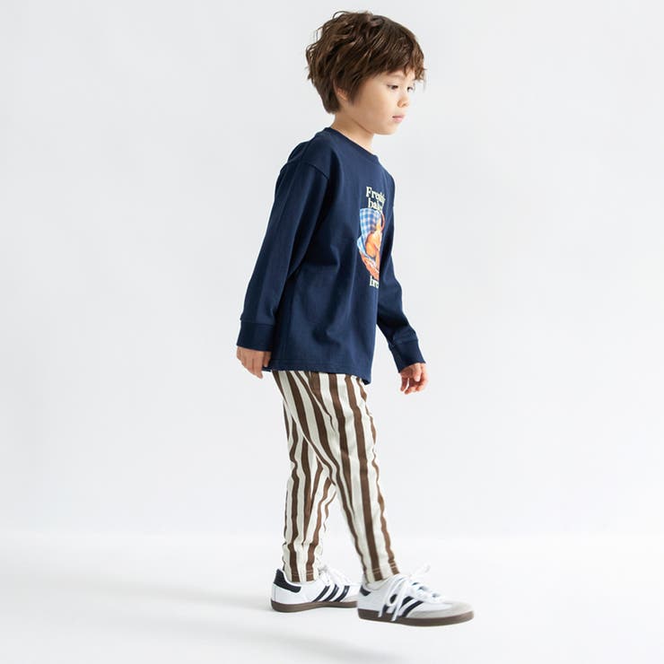 【WEB限定/DRC】カットソーロングパンツ ゆったりサイズ | ブランシェス | 詳細画像21 