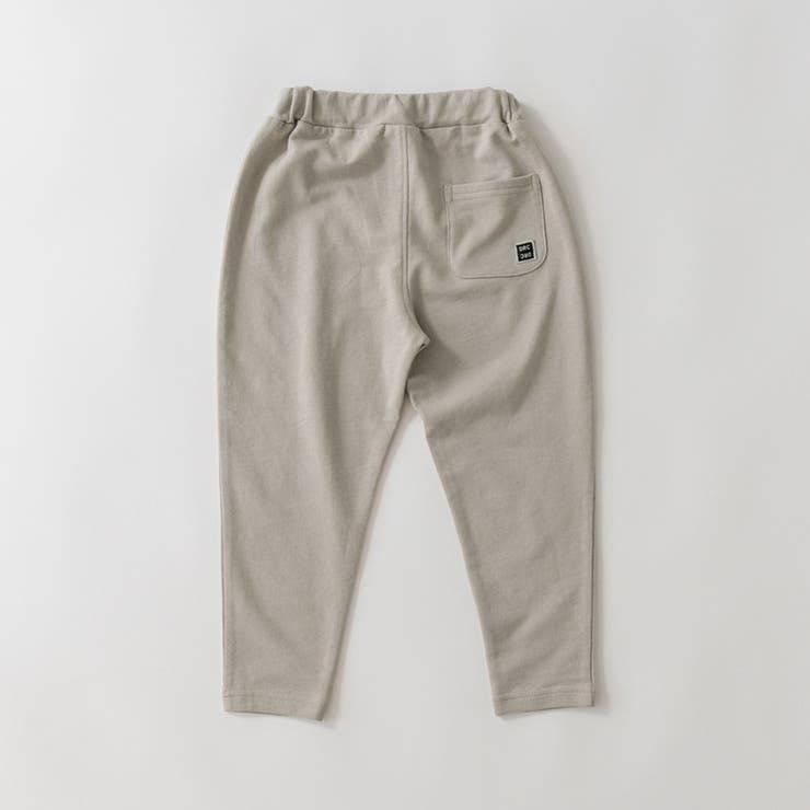 80_グレージュ | 【WEB限定/DRC】カットソーロングパンツ ゆったりサイズ | ブランシェス