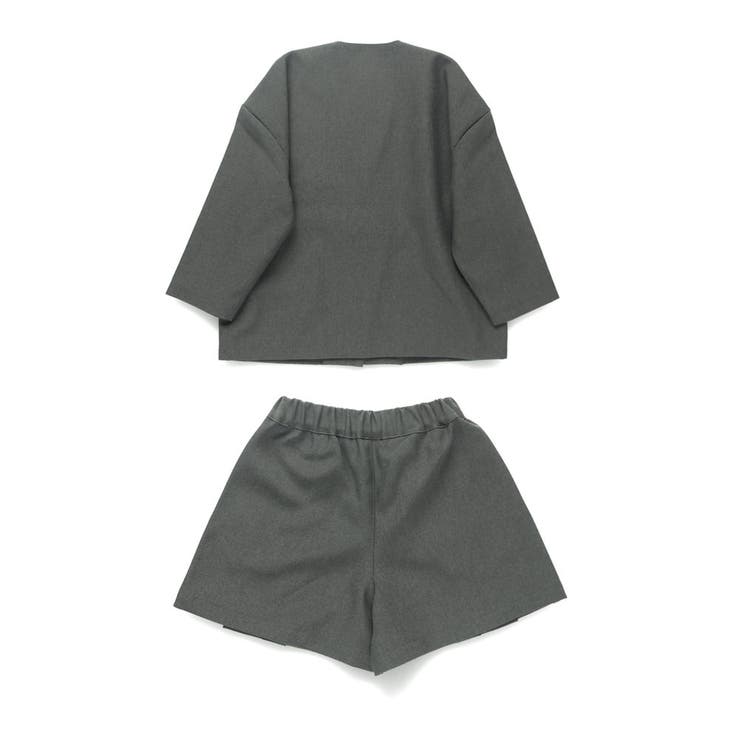 ノーカラージャケット+プリーツキュロット２点セット | ブランシェス | 詳細画像33 