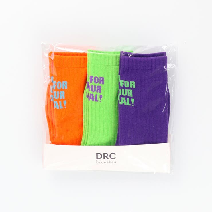 【新色追加】【WEB限定/DRC】カラフル3Pソックス | ブランシェス | 詳細画像2 