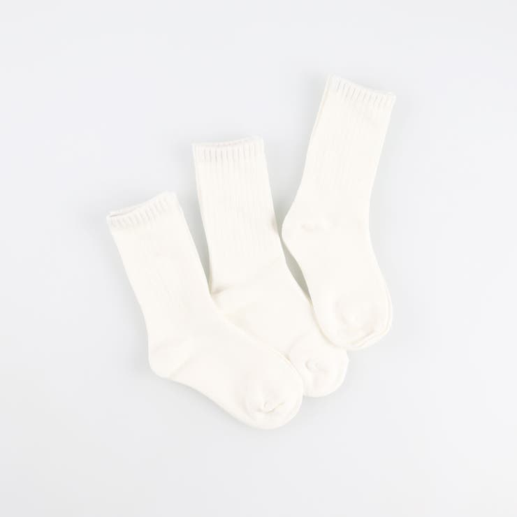 95_しろ３ | 【新色追加】【WEB限定/DRC】カラフル3Pソックス | ブランシェス