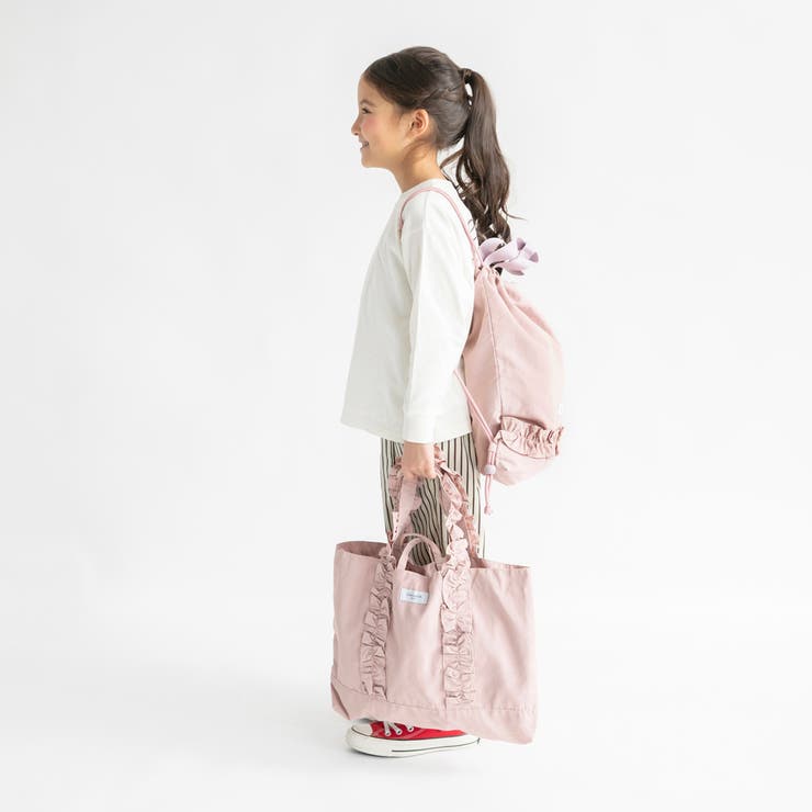 【DRC/WEB限定/通学シリーズ】フリルレッスンバッグ | ブランシェス | 詳細画像3 
