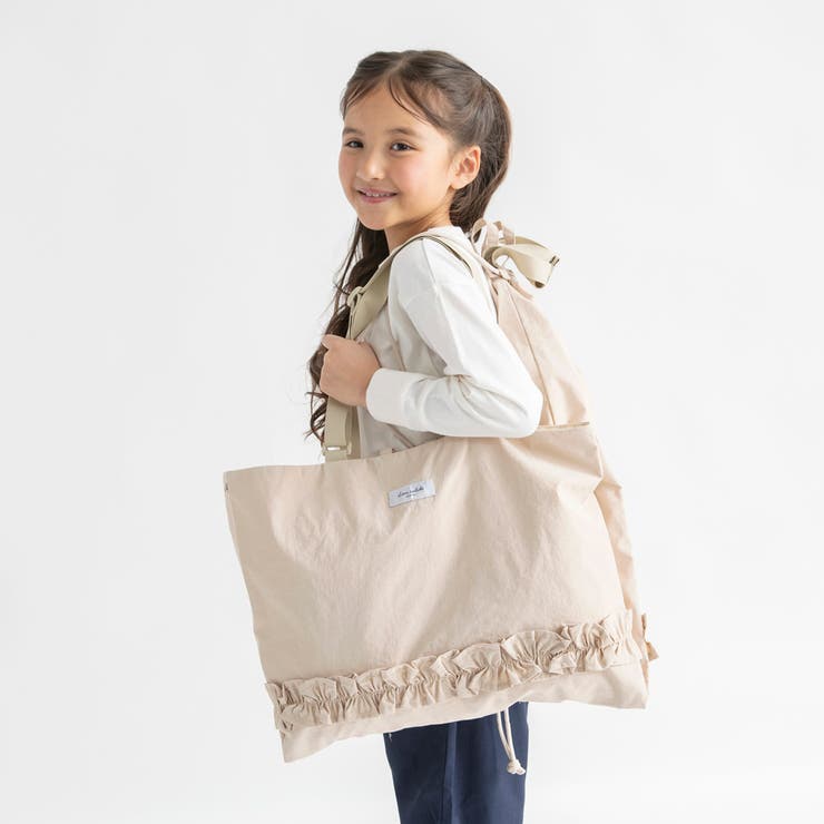 【DRC/WEB限定/通学シリーズ】フリルレッスンバッグ大 | ブランシェス | 詳細画像15 