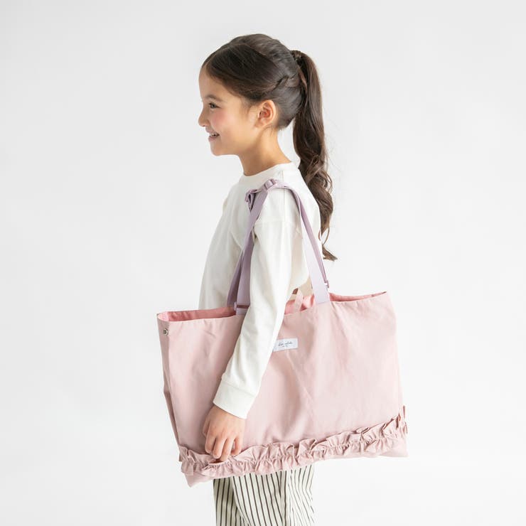 【DRC/WEB限定/通学シリーズ】フリルレッスンバッグ大 | ブランシェス | 詳細画像3 
