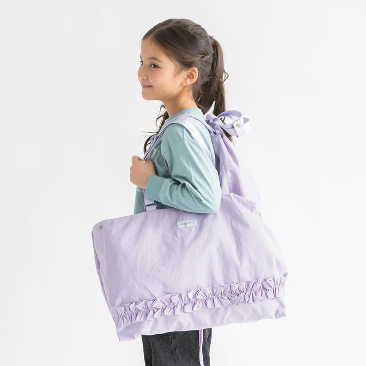 【DRC/WEB限定/通学シリーズ】フリルレッスンバッグ大 | ブランシェス | 詳細画像8 