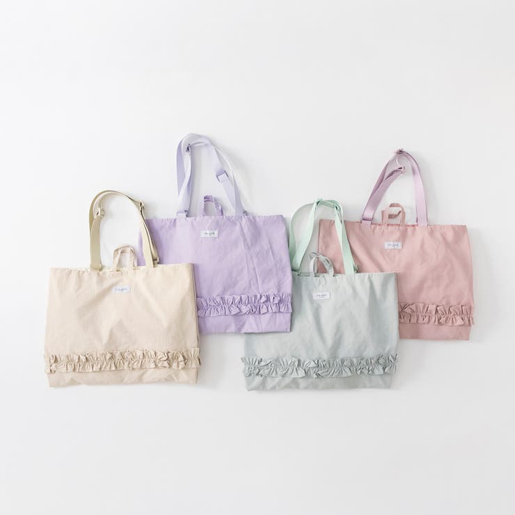 【DRC/WEB限定/通学シリーズ】フリルレッスンバッグ大 | ブランシェス | 詳細画像9 