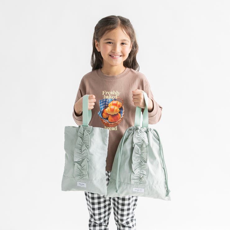 【DRC/WEB限定/通学シリーズ】フリル体操服バッグ | ブランシェス | 詳細画像13 