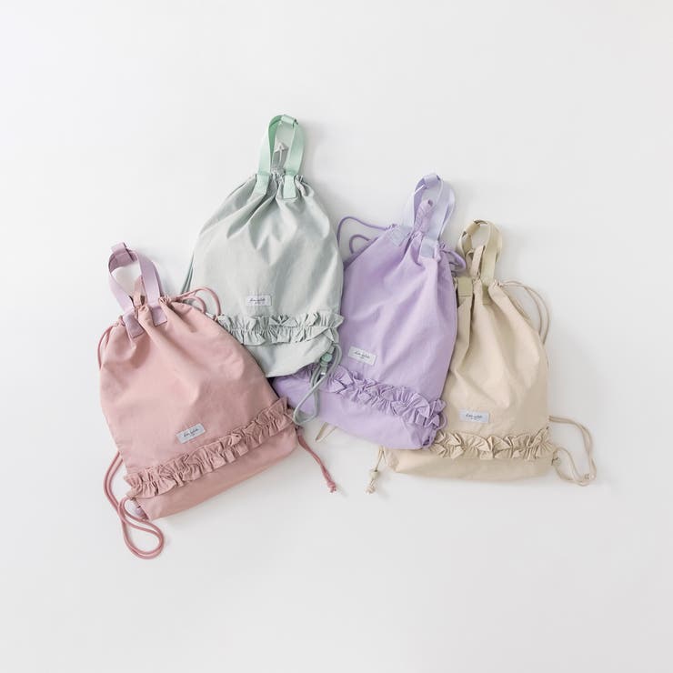 【DRC/WEB限定/通学シリーズ】フリルナップサック | ブランシェス | 詳細画像13 