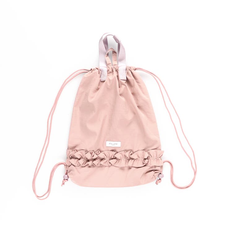 【DRC/WEB限定/通学シリーズ】フリルナップサック | ブランシェス | 詳細画像2 