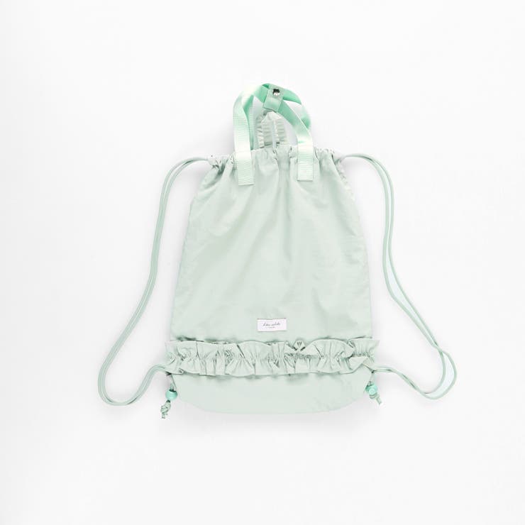 【DRC/WEB限定/通学シリーズ】フリルナップサック | ブランシェス | 詳細画像8 