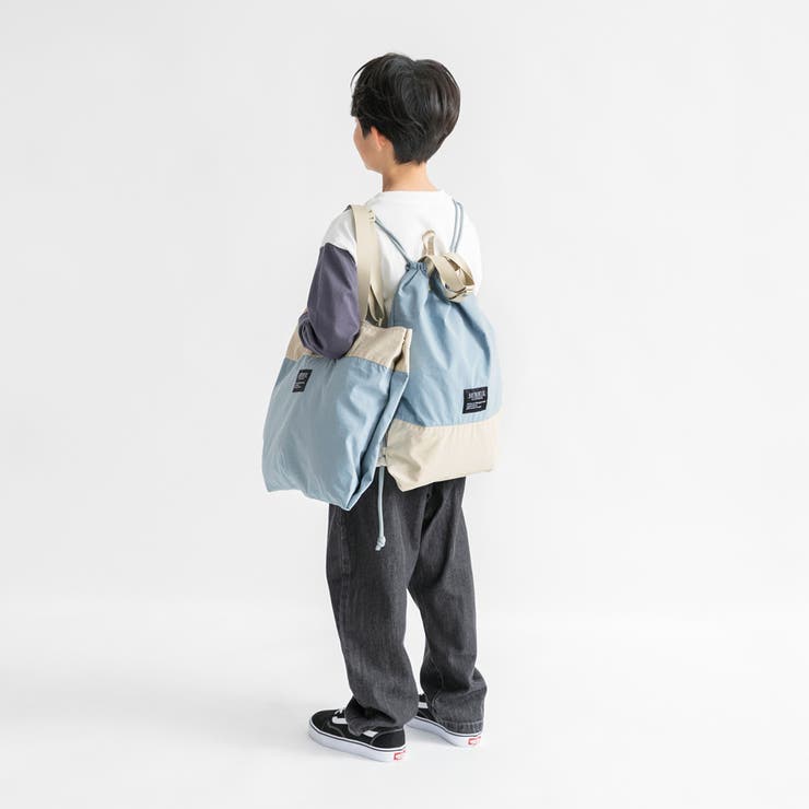 【DRC/WEB限定/通学シリーズ】配色ナップサック | ブランシェス | 詳細画像14 