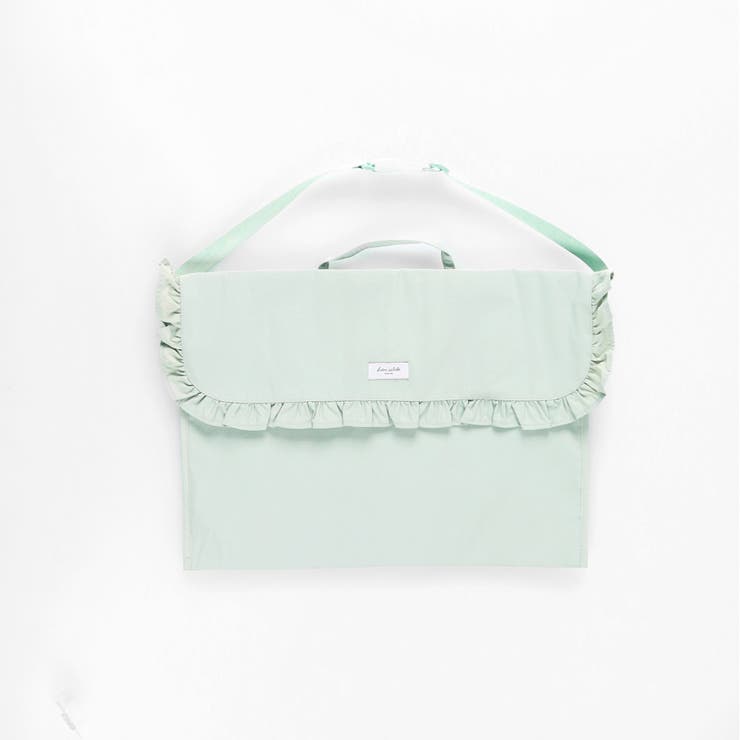 ライトグリーン | 【DRC/WEB限定/通学シリーズ】フリル防災頭巾カバー | ブランシェス